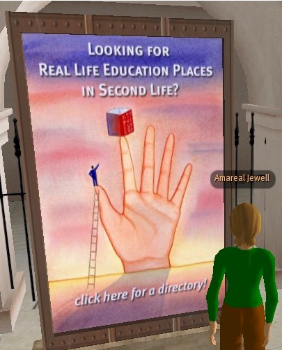 Amareal Jewell visits Second Life